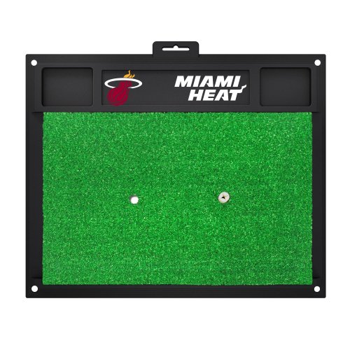 FANMATS 15447 Miami Heat Golf Hitting Mat