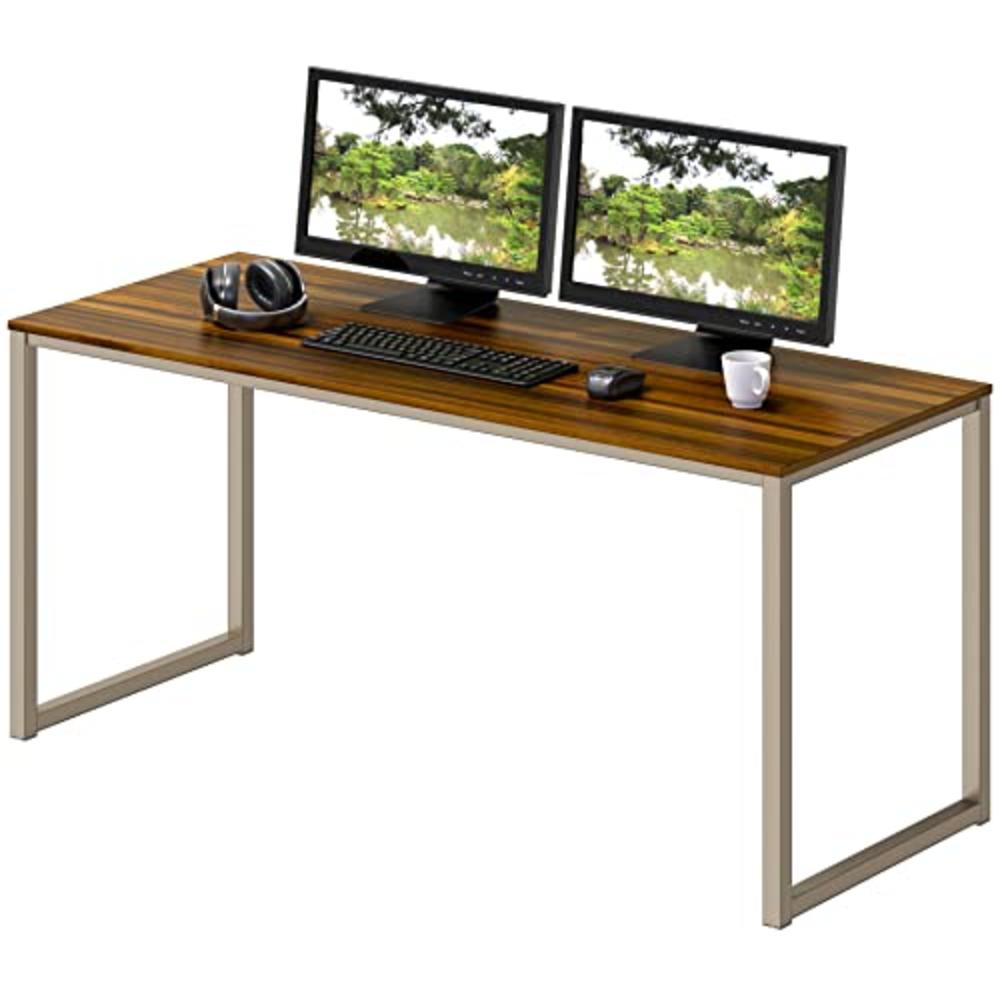 SHW Home Office 48-Inch Computer Desk, Walnut
