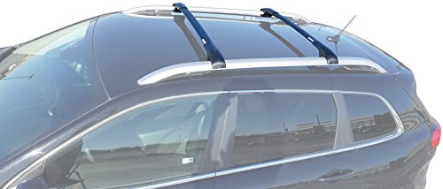 BrightLines Aero Cross Bars Roof Racks Luggage Rack Compatible with 2014-2022 Jeep Cherokee