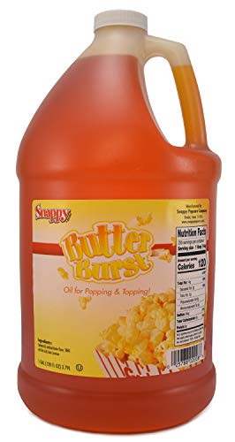 Snappy Popcorn Snappy Butter Burst Popcorn Oil, 1 Gallon