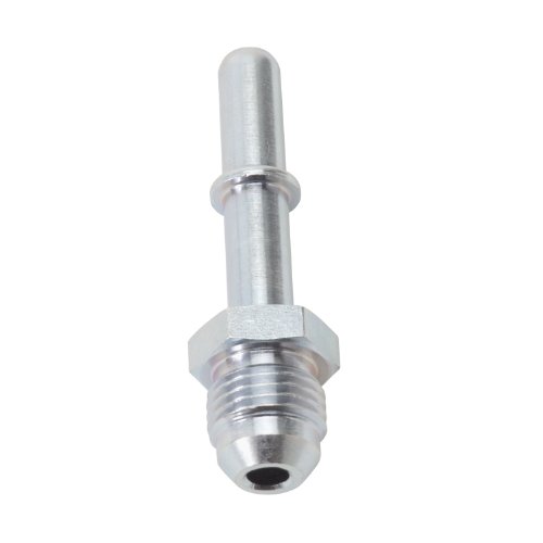 Russell 640940 -6 AN Male to 3/8" SAE Quick-Disconnect Male Push-On EFI Fitting