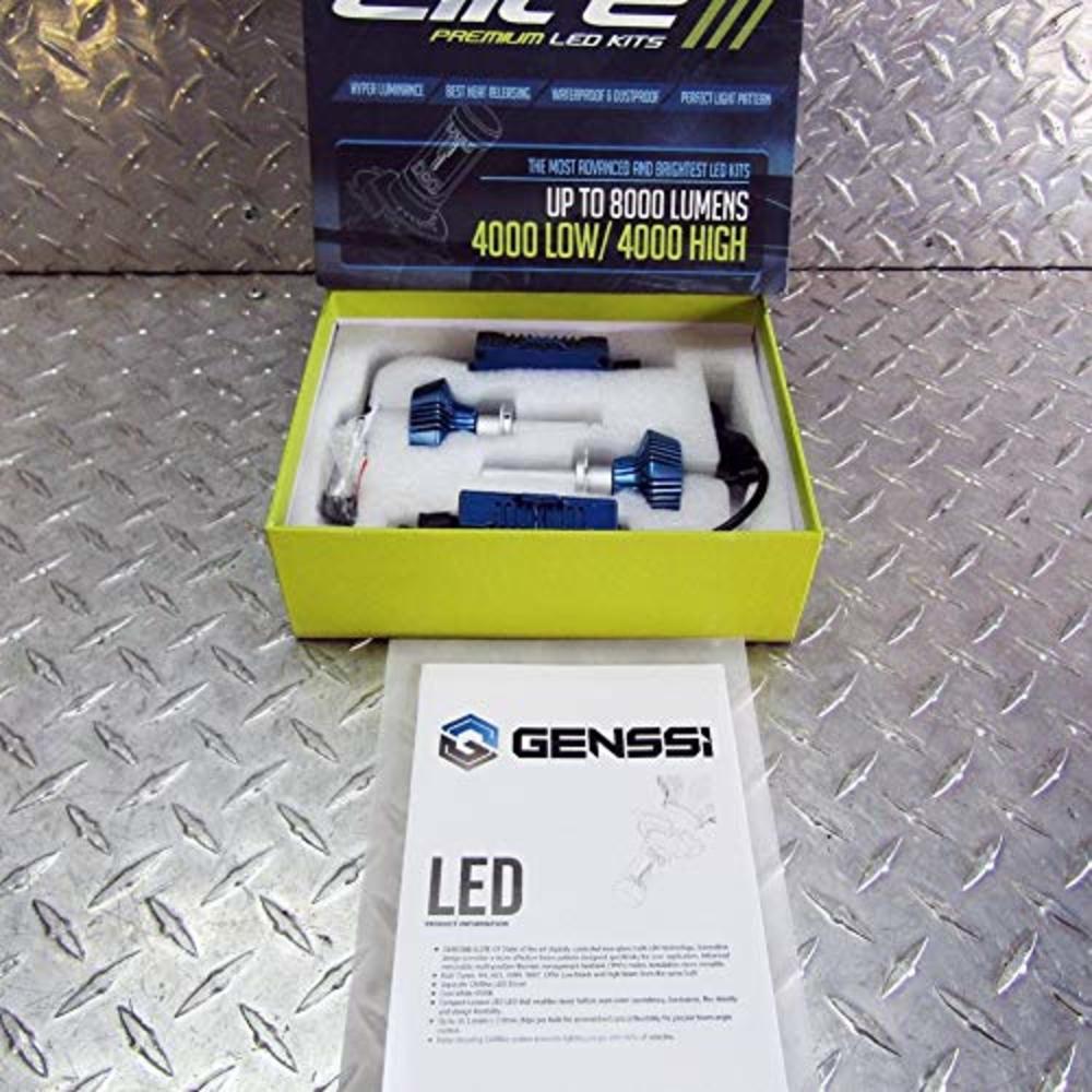 Genssi LED Conversion Bulbs Lamp Kit Compatible with Polaris Ranger RZR 570S 800S 900S 1000 XP