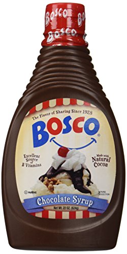 Bosco The Original Bosco Chocolate Syrup - 22 oz Squeeze Bottle all nature