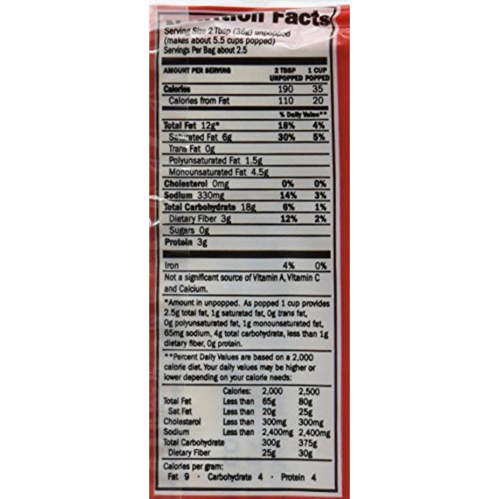 Kirkland Signature Kirkland Microwave Popcorn 3.3 Ounce Bags - 8 Bags