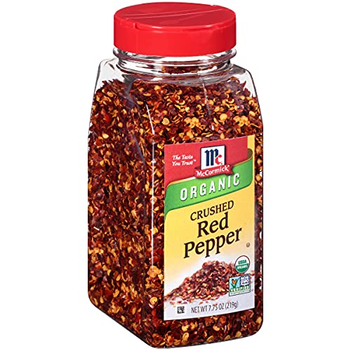 McCormick Organic Crushed Red Pepper, 7.75 oz