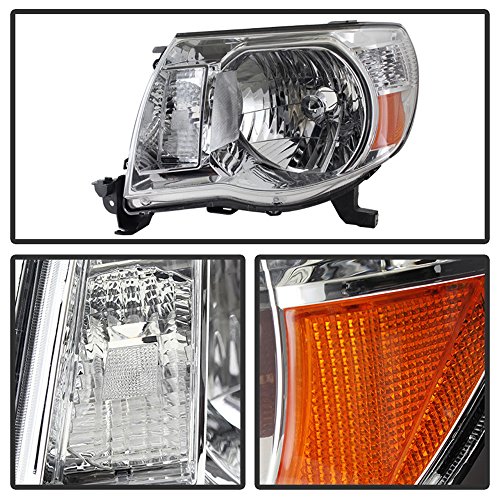 ACANII - For 2005-2011 Toyota Tacoma Pickup Truck Headlights Headlamps 05-11 Driver + Passenger Side Lights Lamps