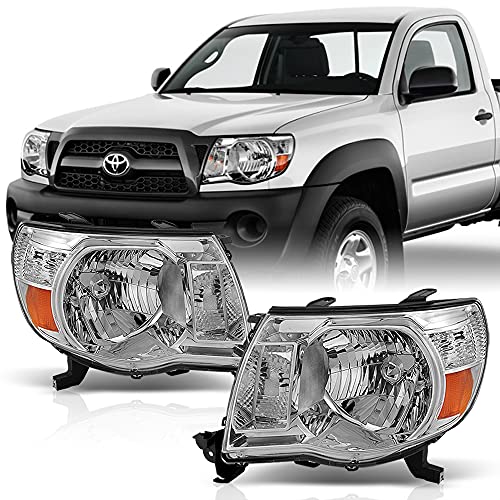 ACANII - For 2005-2011 Toyota Tacoma Pickup Truck Headlights Headlamps 05-11 Driver + Passenger Side Lights Lamps