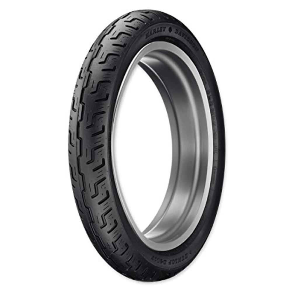 Dunlop Tires Dunlop D401 Front Motorcycle Tire 90/90-19 (52H) Black Wall - Fits: Harley-Davidson Softail Rocker Custom FXCWC 2008-2011