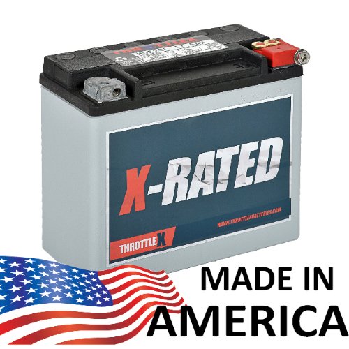 THROTTLEX ADX20L - (USE HDX20L) Replacement Motorcycle Battery UPGRADE