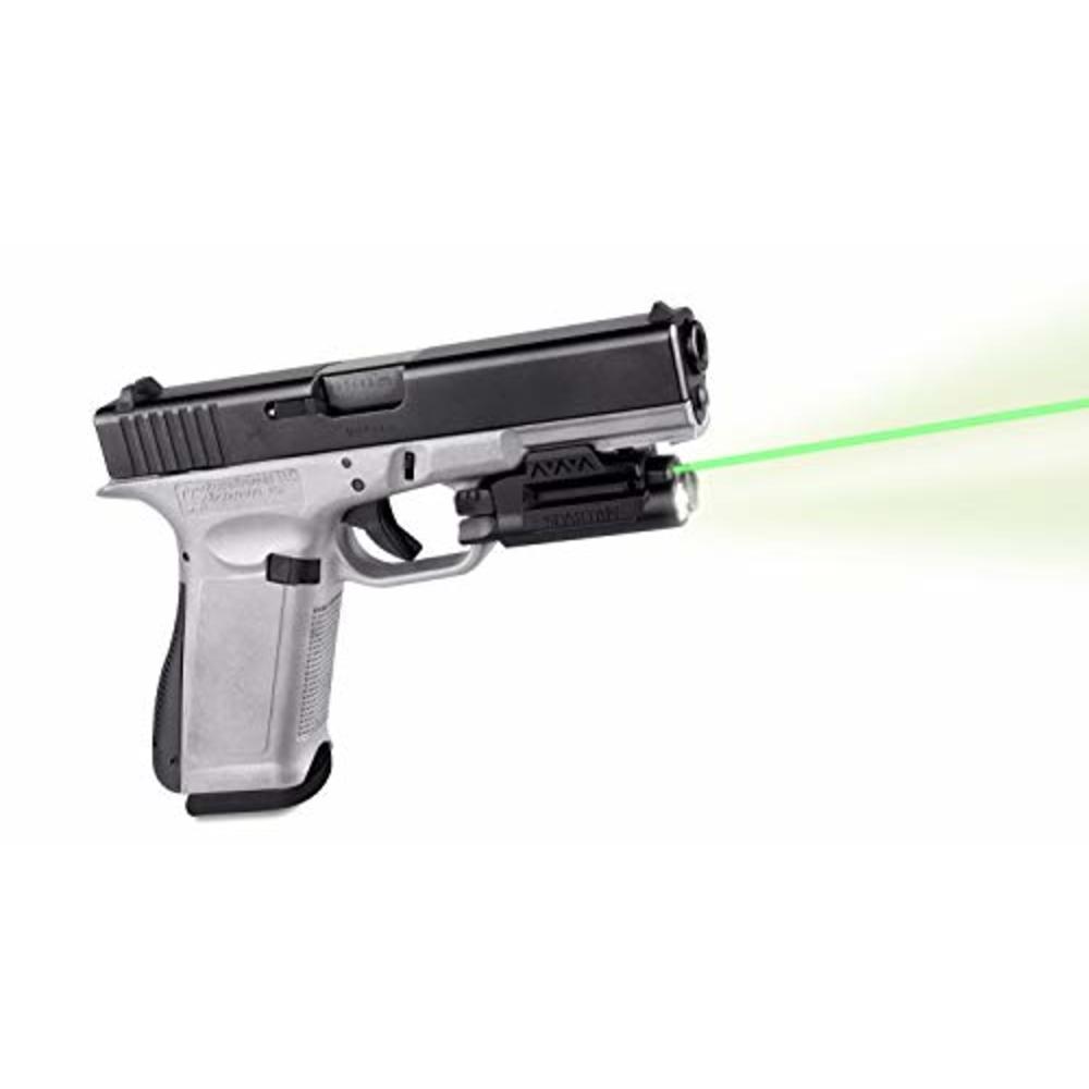 LaserMax Spartan Adjustable Rail Mounted Laser/Light Combo (Green) SPS-C-G , 7.9 x 4 x 1.5"