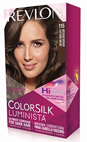 Revlon ColorSilk Luminista Haircolor, Medium Brown