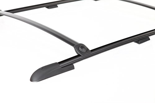 Perrycraft DS3965-B DynaSport 39" Wide x 65" Long Drill-in Installation Roof Rack (Black Finish)