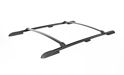 Perrycraft DS3965-B DynaSport 39" Wide x 65" Long Drill-in Installation Roof Rack (Black Finish)