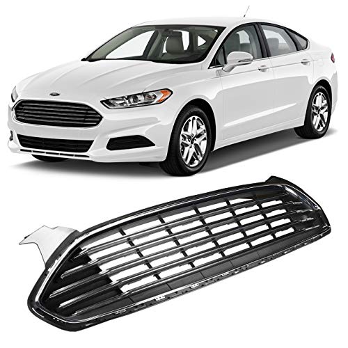 AUTOPA DS7Z-8200-BA Front Bumper Upper Grille Assembly Compatible with 2013-2016 Ford Fusion