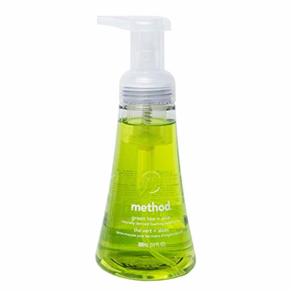 Method Products Method Foaming Hand Soap, Green Tea + Aloe, 10 oz, 1 pack, Packaging May Vary