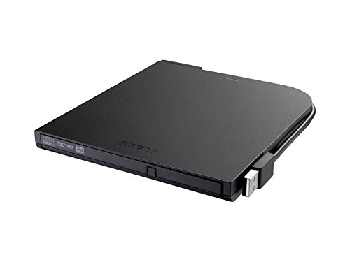 Buffalo MediaStation 8x Portable DVD Writer with M-DISC Support (DVSM-PT58U2VB),Black