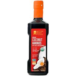 BetterBody Foods Organic Coconut Aminos Soy Sauce Replacement, 16.9 Ounces