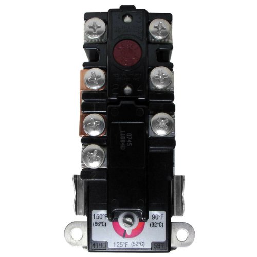 Rheem UV11698 UV11698-Thermostat-Electric, 5.4x3x1.3 inches, Black