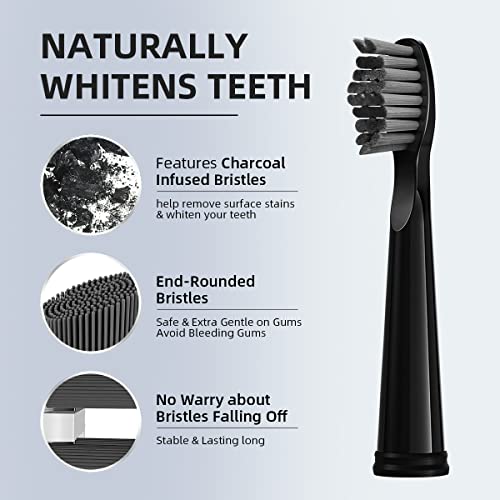 Famihealth Charcoal Toothbrush Heads Electric Toothbrush Replacement Heads Compatible With Fairywill Electric Toothbrush Fw 507 508 515 55 Famihealth Charcoal Toothbrush Heads Electric Toothbrush Replacement Heads Compatible With Fairywill Electric Toothbrush Fw 507 508 515 55