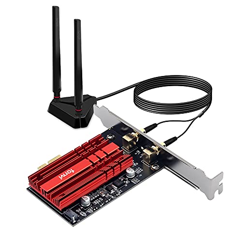 F FENVI Fenvi AXE3000Pro WiFi 6E AX210 PCI-E WiFi Card Tri-Band Wireless  Gigabit BT5.2 802.11ax 2.4Ghz 5Ghz 6Ghz MU-MIMO 160MHZ Desktop