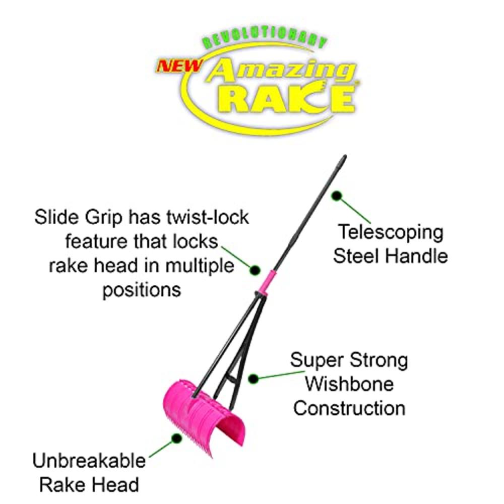 Amazing Rake Back Saving Garden Rake | Leaf Rake for Gardening | Leaf ...