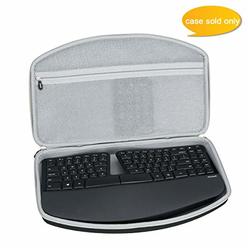 Aproca Hard Carry Travel Case fit Microsoft Sculpt Ergonomic Keyboard (5KV-00001)