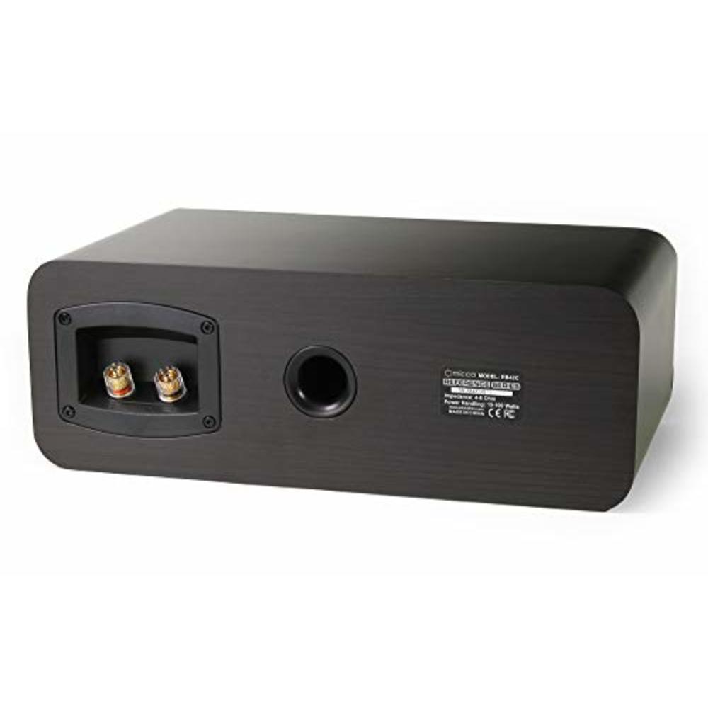 Micca RB42-C Altoparlante Centro Per Home Theater - Woofer 10cm E Tweeter In Seta, Noce Scuro - Foto 9