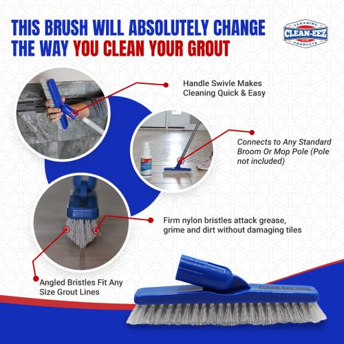 Clean-eez Cleaning P IT JUST WORKS! Grout-Eez Super Heavy Duty Tile & Grout Cleaner and whitener. Quickly Destroys Dirt & Grime. Safe For All Grout. 