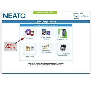 Neato CLP-192121 NEATO CD Labels - DVD Labels - for Inkjet and Laser Printers - PhototMatte - Printable Photo Quality Finish - 50 Blank Sheets -