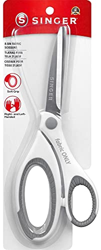 SINGER 07170 8-1/2-Inch Sewing Scissors with Comfort Grip