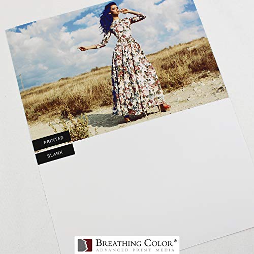 Breathing Color Photo Peel Matte Printable Adhesive Vinyl Roll 24 inches x 60 feet Inkjet Peel and Stick Sticker Paper Works with All Inkjet Pri