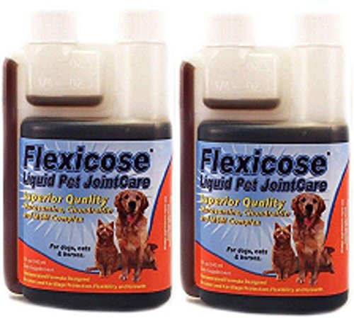Flexicose Pet Flexicose All Natural Joint Support 2 Bottles Liquid Format