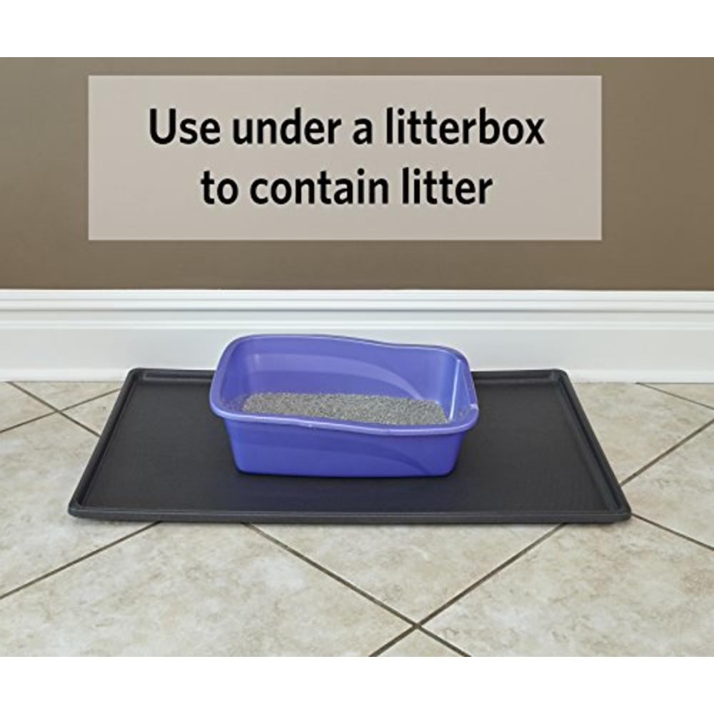 MidWest Homes for Pets Replacement Pan for 24" Long MidWest Dog Crate, Black (26PAN)