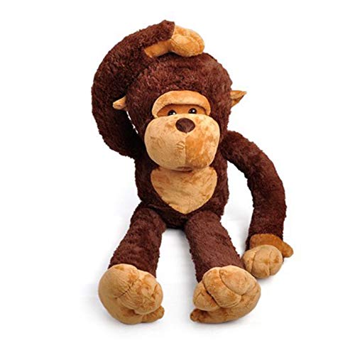 YUNNASI Yunnasi Monkey Stuffed Animal Large Plush Toy Soft Cuddly Giant  Monkey Gifts for Kid (80cm)