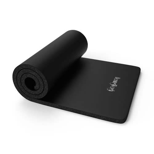 hemingweigh extra thick foam exercise mat from