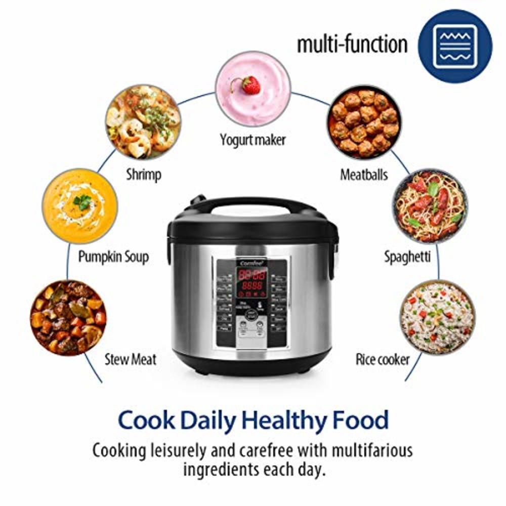 Rice Cooker With Non Stick Stainless Steel Inner Pot - Comfee – Comfee