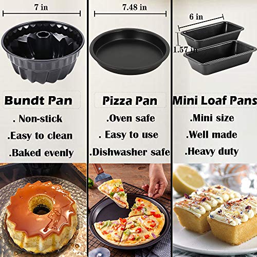 Esjay Cake Baking Pan Set for Ninja Foodi 6.5, 8Qt, Accessories