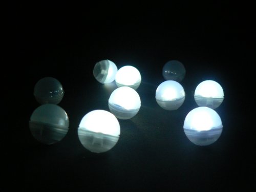 Fortune Products FB-1W Fairy Berries Magical LED Light, 3/4" Diameter, White (Case of 10)