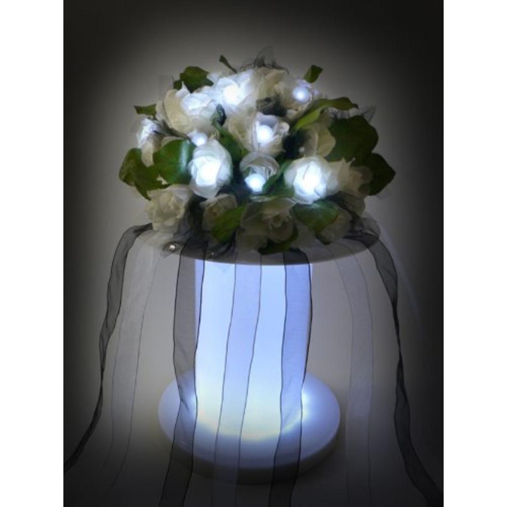 Fortune Products FB-1W Fairy Berries Magical LED Light, 3/4" Diameter, White (Case of 10)