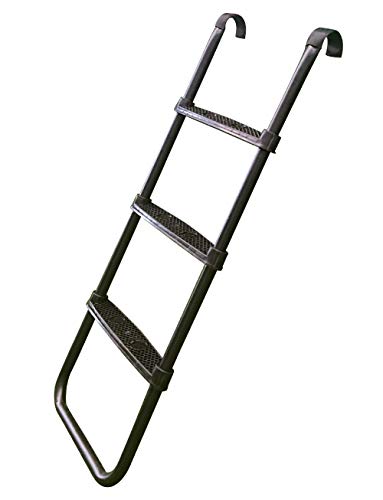 Jump Tastic Trampoli JumpTastic Trampoline Ladder, Universal Trampoline Ladder Accessories 3-Step Ladder Skid-Proof Wide Step Easy Assembly
