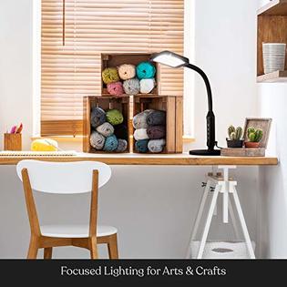 Brightech Litespan 2 In 1 Floor Desk Lamp Led Bright Craft Office Reading Natural Daylight Esthetician Light For L Brightech Litespan 2 In 1 Floor Desk, Brightech Litespan Led Bright Reading And Craft Floor Lamp