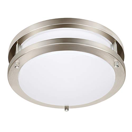 Drosbey 36W LED Ceiling Light Fixture, 13in Flush Mount Light Fixture,  Ceiling Lamp for Bedroom, Kitchen, Bathroom, Hallway, Sta