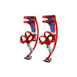 Skyrunner-Iconiciris Iconiciris Kids/Child Youth Kangaroo Shoes Jumping Stilts Fitness Exercise (66-110lbs/30~50kg)(red)