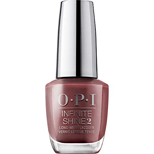 OPI Infinite Shine 2 Long-Wear Lacquer, Linger Over Coffee, Brown Long-Lasting Nail Polish, 0.5 fl oz