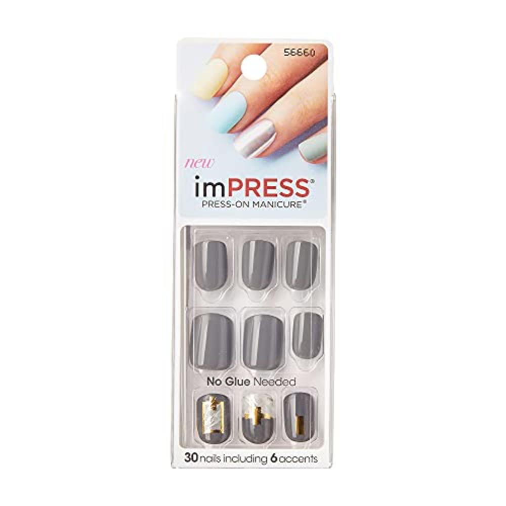 Impress Press-On Manicure, Ultra Gel Shine 30 ea (Styles May Vary)