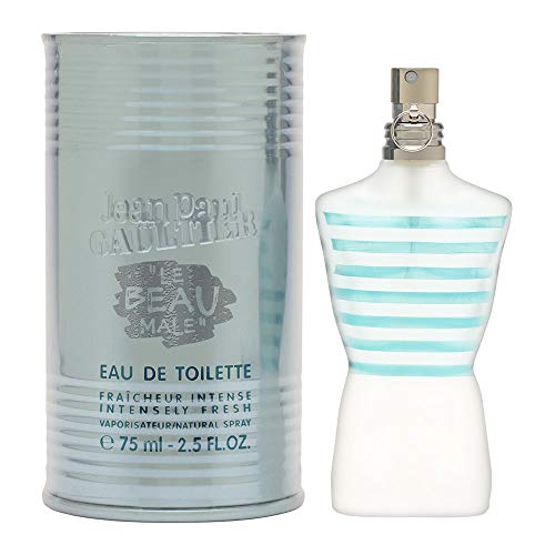 Jean Paul Gaultier Le Beau Male Eau de Toilette Spray for Men, 2.5 Ounce