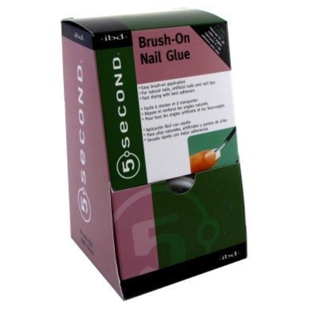 Ibd-5 Second Brush-On Nail Glue (12 Pieces)