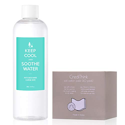 KEEP COOL Soothe Water Cleanser, Mild Acidic pH 5.5 for Cleansing, Soothing & Calming ? Moisturizing Makeup Remover, Pore Minimi