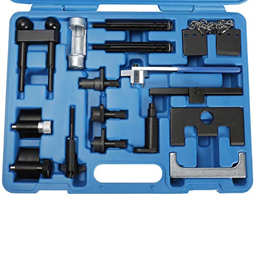 8MILELAKE Engine Belt Adjust Locking Timing Tool Kit Compatible for Audi VW VAG Petrol Diesel Set