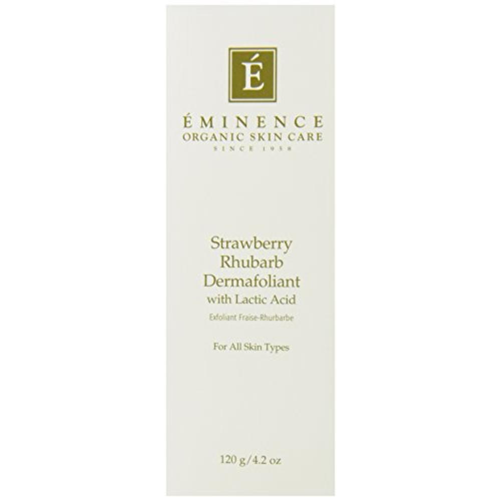 Eminence Organic Ski Eminence Strawberry Rhubarb Dermafoliant, 4.2 Ounce